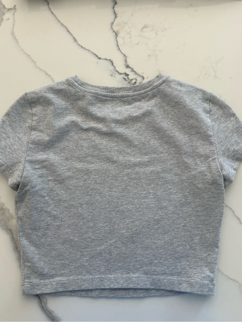 aritzia TNA Grey Short Sleeve tee - Picture 3 of 3